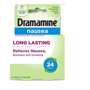 dramine N long lasting nausea relieve